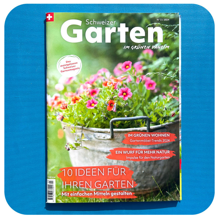 Patella Crescenda in Swiss gardening magazine Schweizer Garten