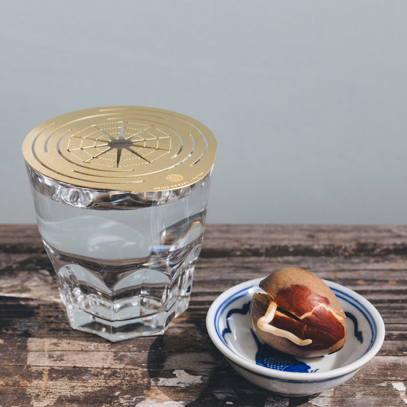 Preparing the Brass propagation disk Helios - design by House of Thol / photograph by Masha Bakker photography