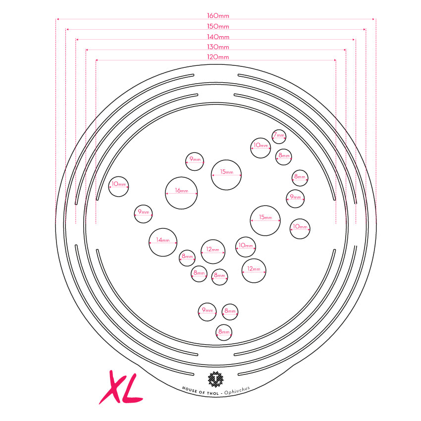 Ophiuchus / Flower Constellation XL