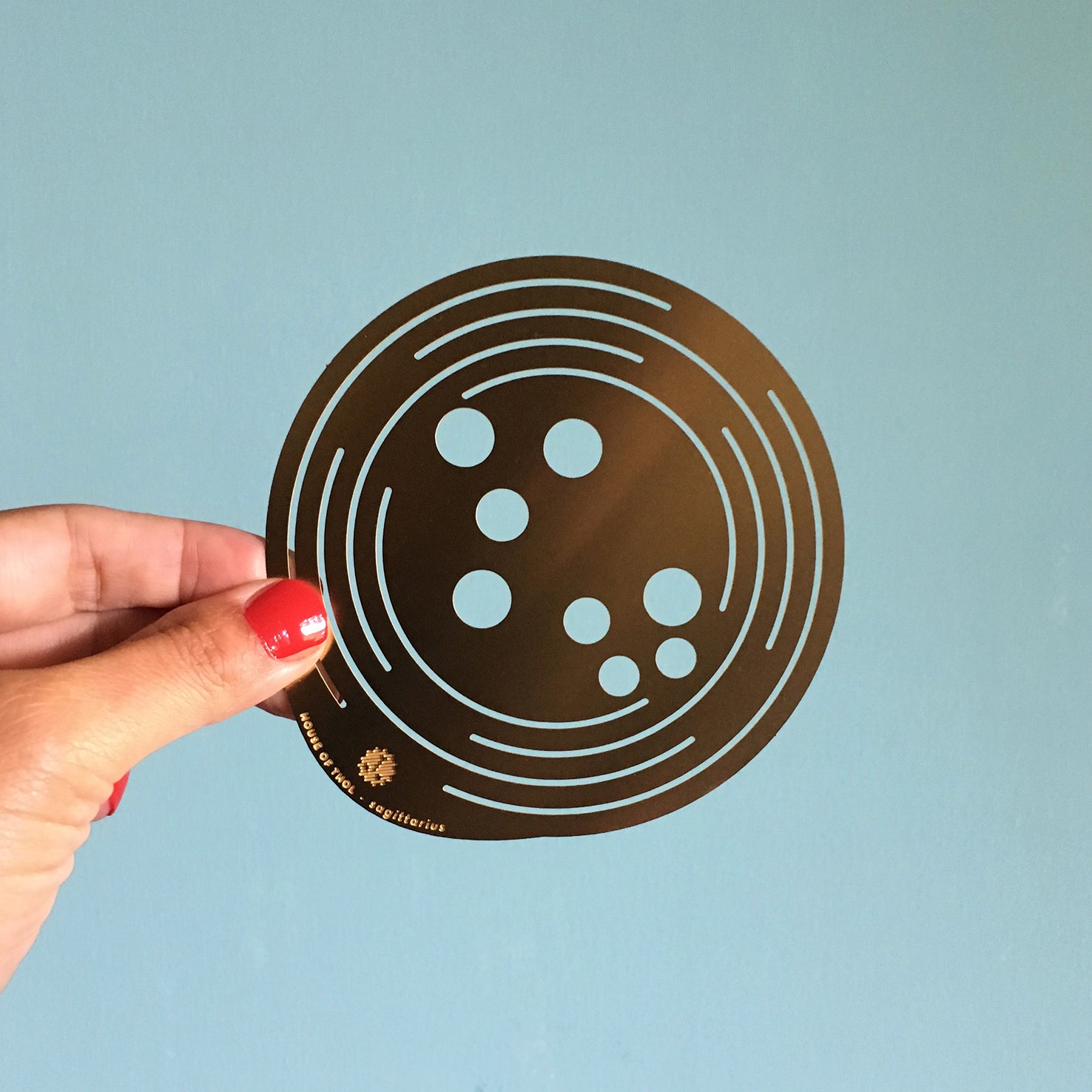 Sagittarius Flower Constellation M - brass flower tools designed by House of Thol / photograph by House of Thol
