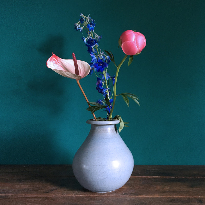 Bouquet arranged with the Flower Constellation M - brass flower tools designed by House of Thol / photograph by Masha Bakker